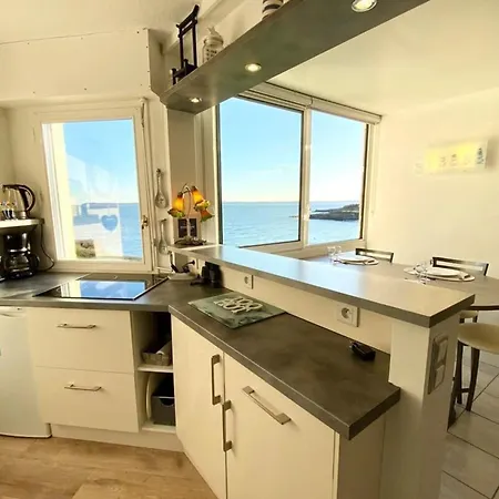 SUPERBE ! T3 Cosy - Vue mer 180 Ploemeur Extérieur photo