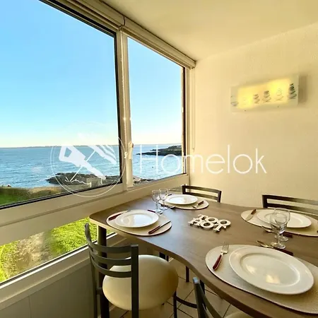 SUPERBE ! T3 Cosy - Vue mer 180 Ploemeur Extérieur photo