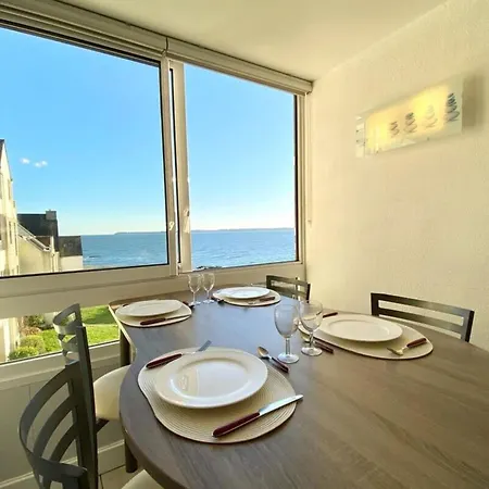 SUPERBE ! T3 Cosy - Vue mer 180 Ploemeur Extérieur photo