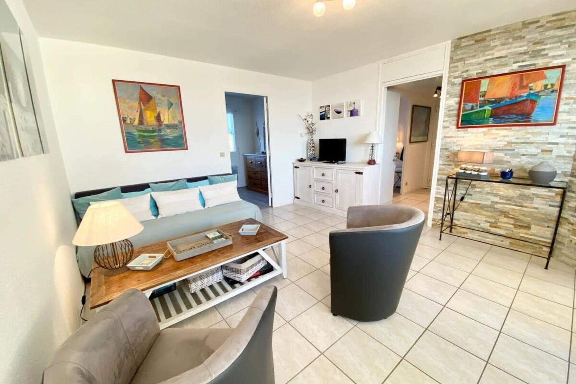 Superbe T3 Cosy Vue 180 Appartement Ploemeur